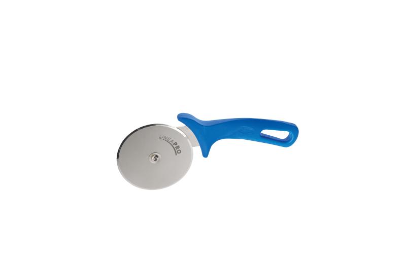 RADEŁKO DO PIZZY Z OSTRZEM DWUSTRONNO TNĄCYM 10CM GI.METAL