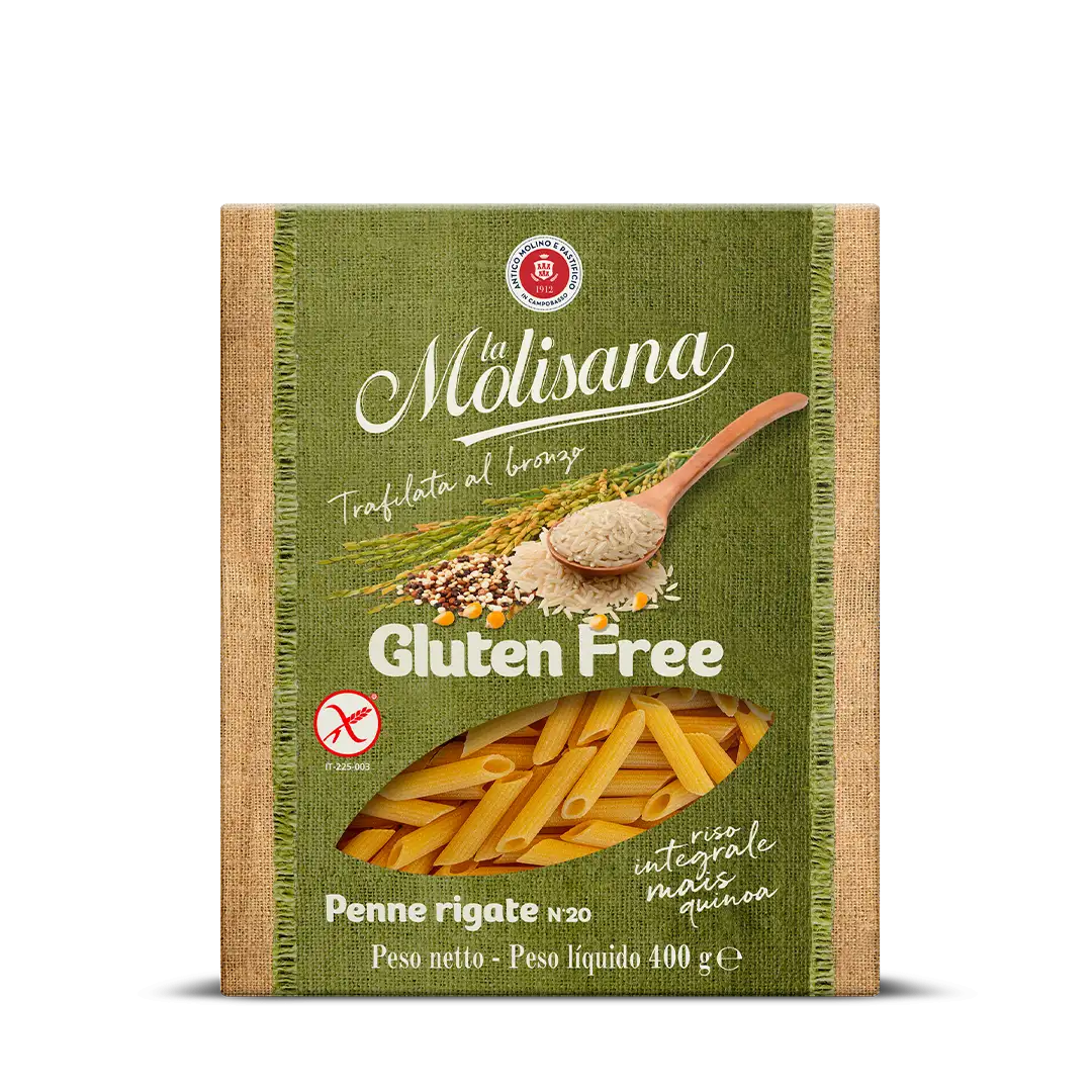 MAKARON PENNE RIGATE BEZGLUTENOWE 400 G 14/BOX LA MOLISANA