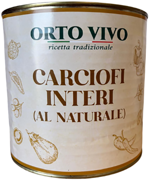 KARCZOCHY SERCA NATURALNE ORTO VIVO 2650 ML 6/BOX