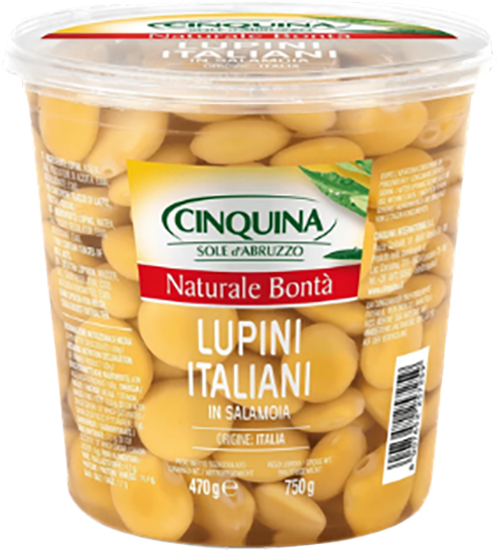 LUPINI/ ŁUBIN 250 G 12/BOX CINQUINA