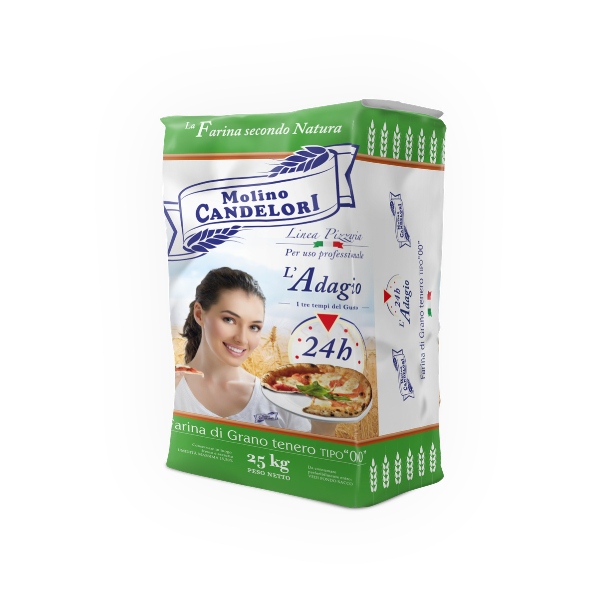MĄKA L 'ADAGIO TYPU 00 24 H 25 KG CANDELORI