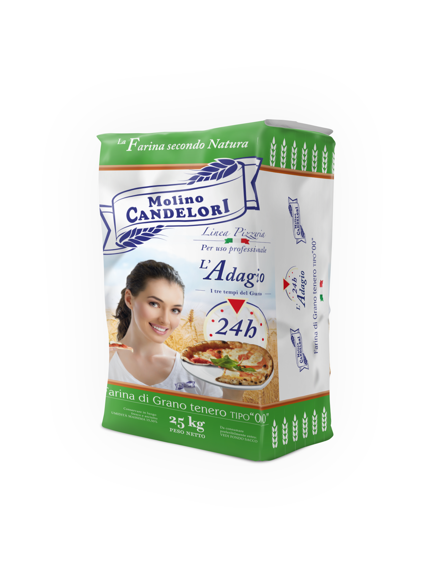 MĄKA L 'ADAGIO TYPU 00 24 H 25 KG CANDELORI