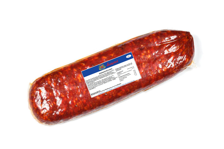 SPIANATA CALABRA PIKANTNA 100% MIĘSO WŁOSKIE OK. 2,5 KG 6/BOX LEONCINI