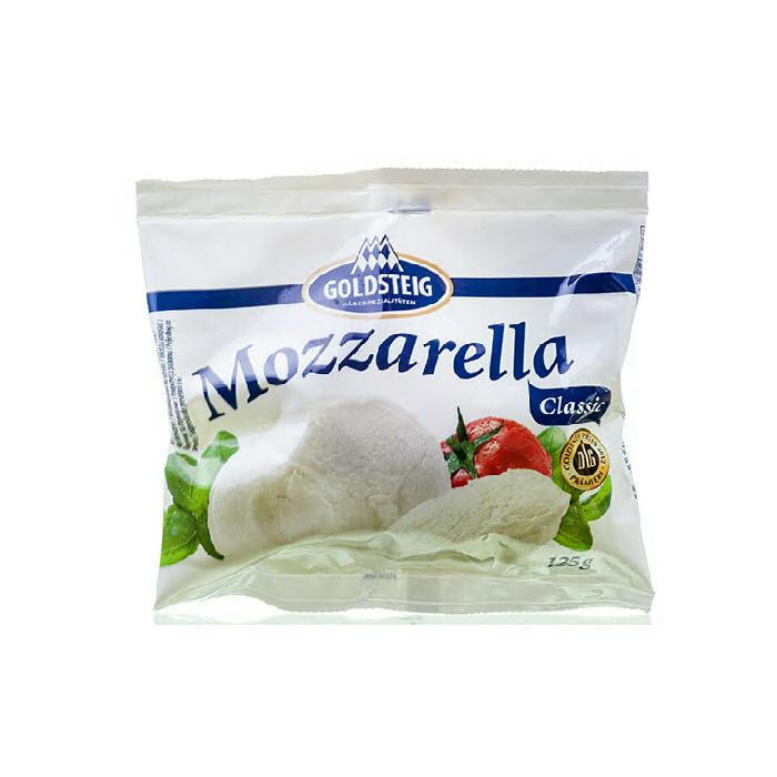 MOZZARELLA CAMMINO D'ORO 125G GOLDSTEIG