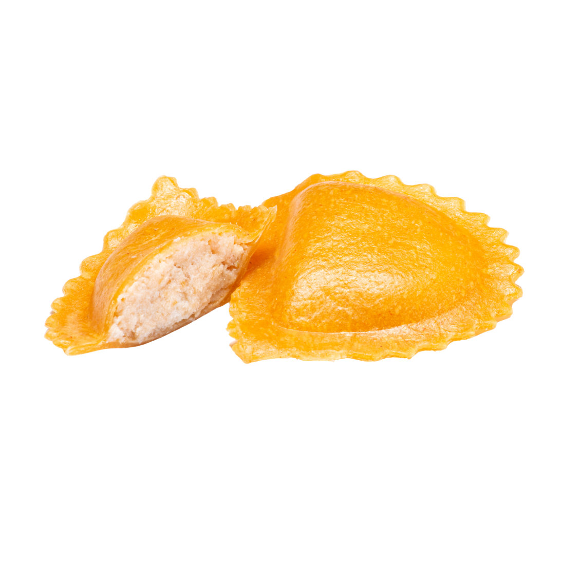 MAKARON RÓŻOWE PANZOTTI Z ŁOSOSIEM I POREM MROŻONY 1 KG 3/BOX SABATELLI