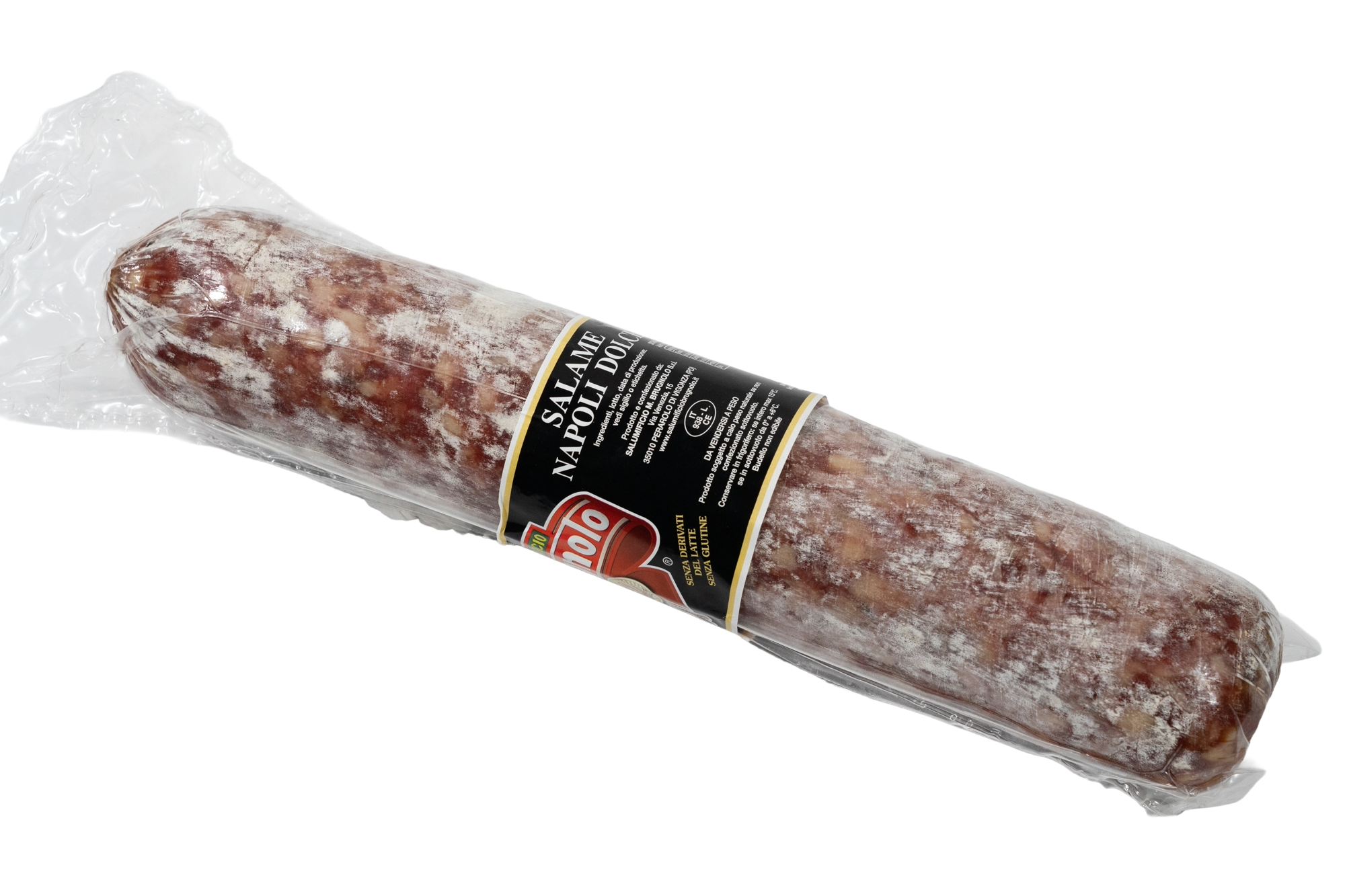 SALAMI NAPOLI DOLCE VACUUM OK. 1,4 KG 8/BOX BRUGNOLO