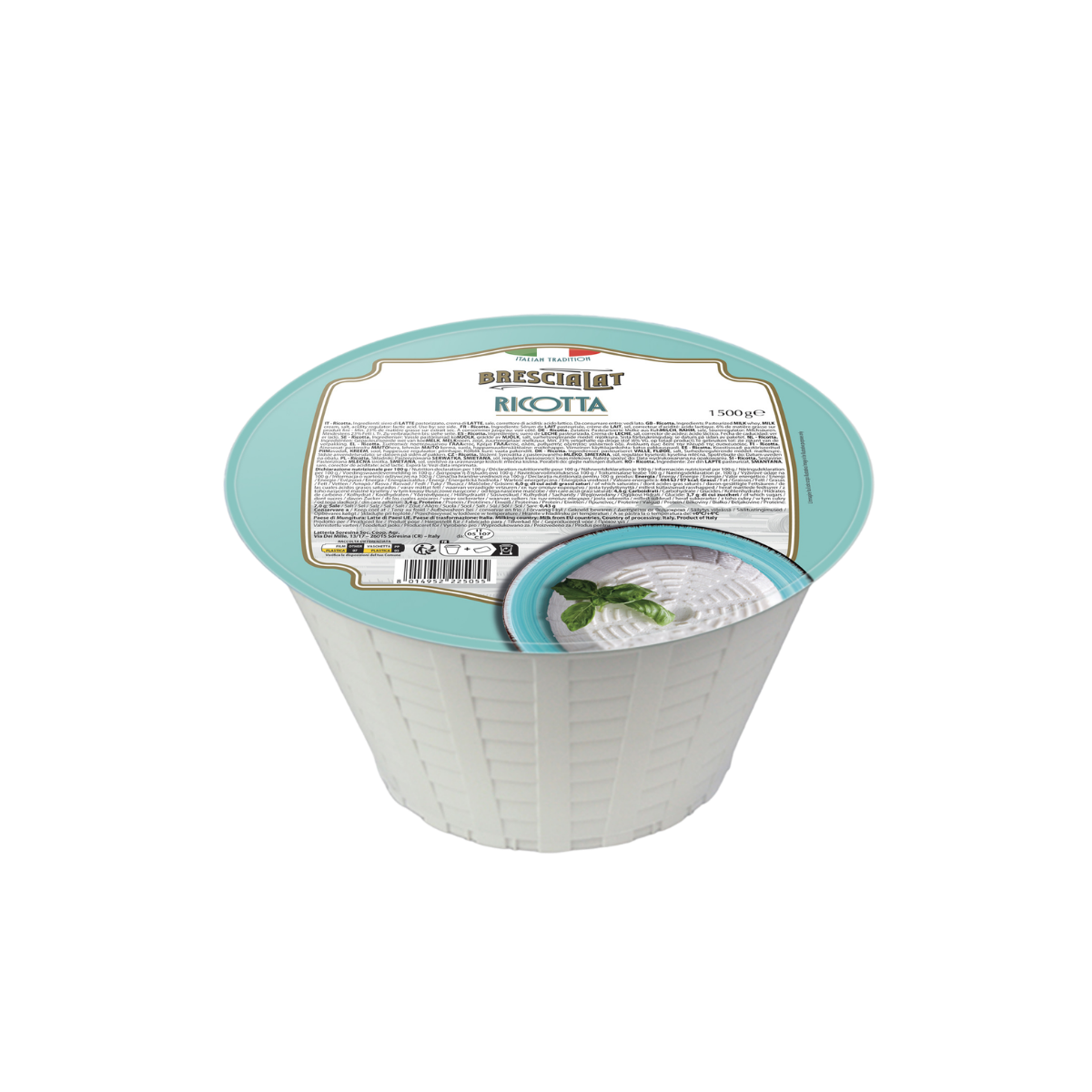 RICOTTA 1.5 KG 2/BOX SORESINA