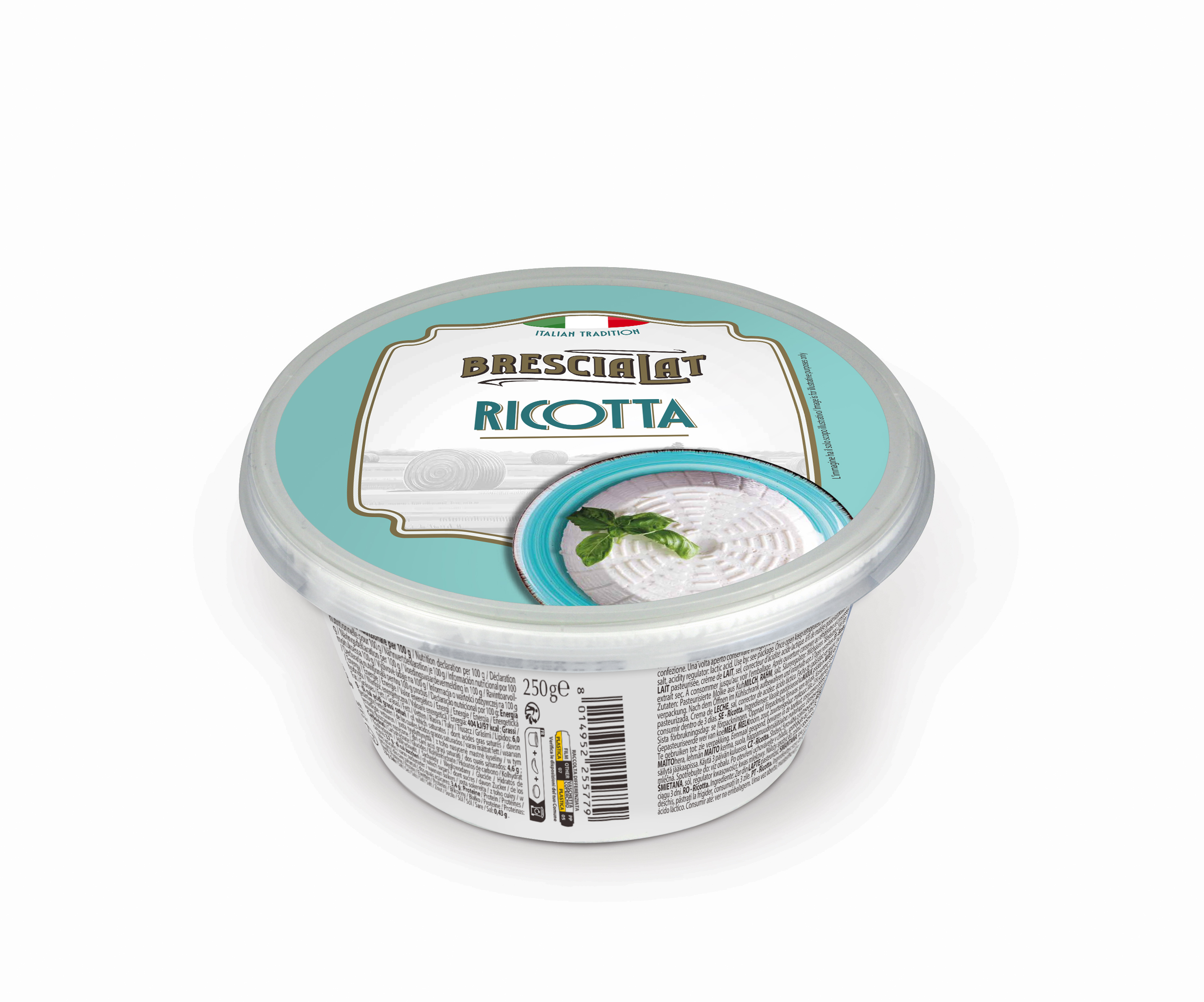 RICOTTA 250G 6/BOX SORESINA
