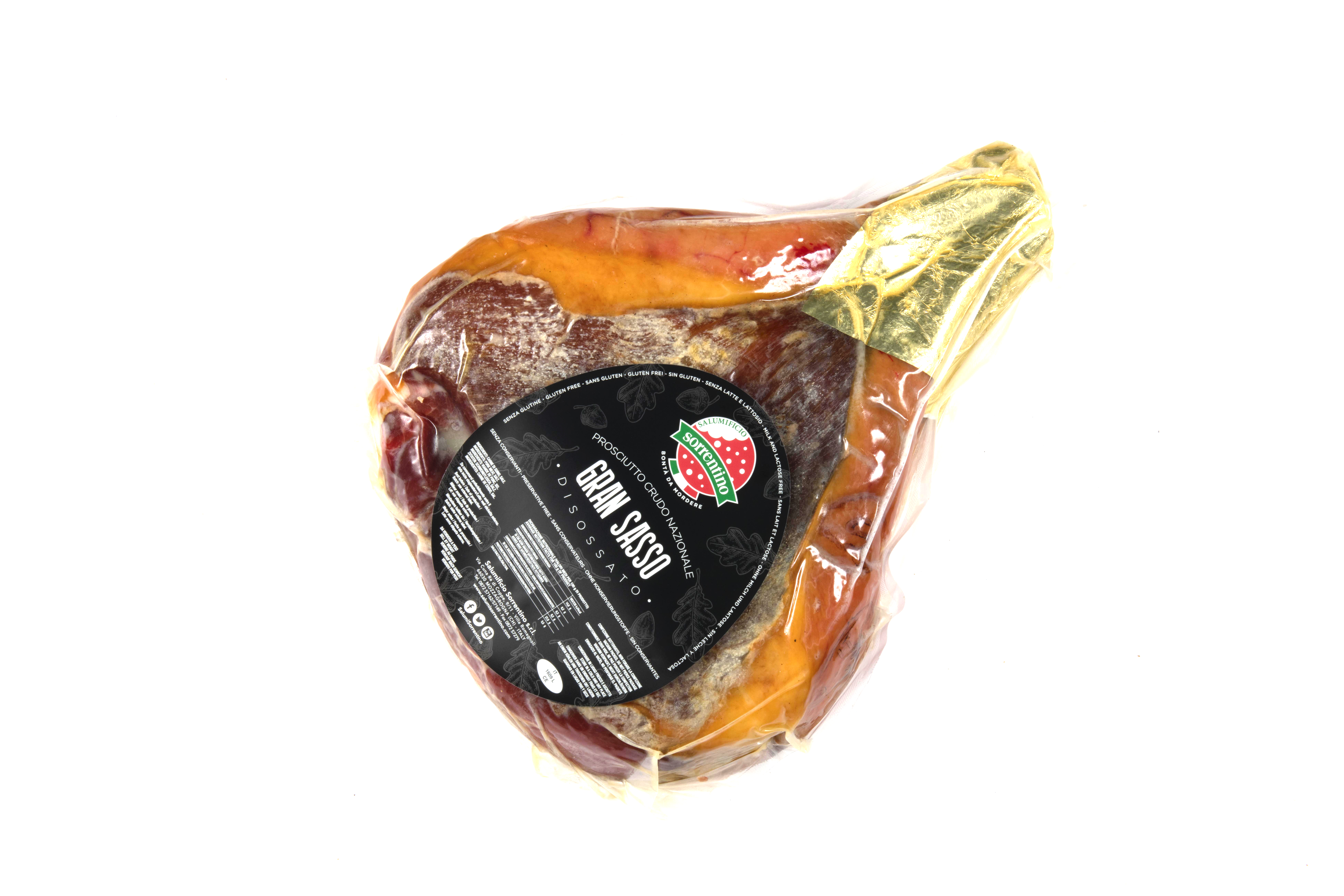 SZYNKA DOJRZEWAJĄCA B/K GRAN SASSO OK. 6KG 2/BOX SORRENTINO