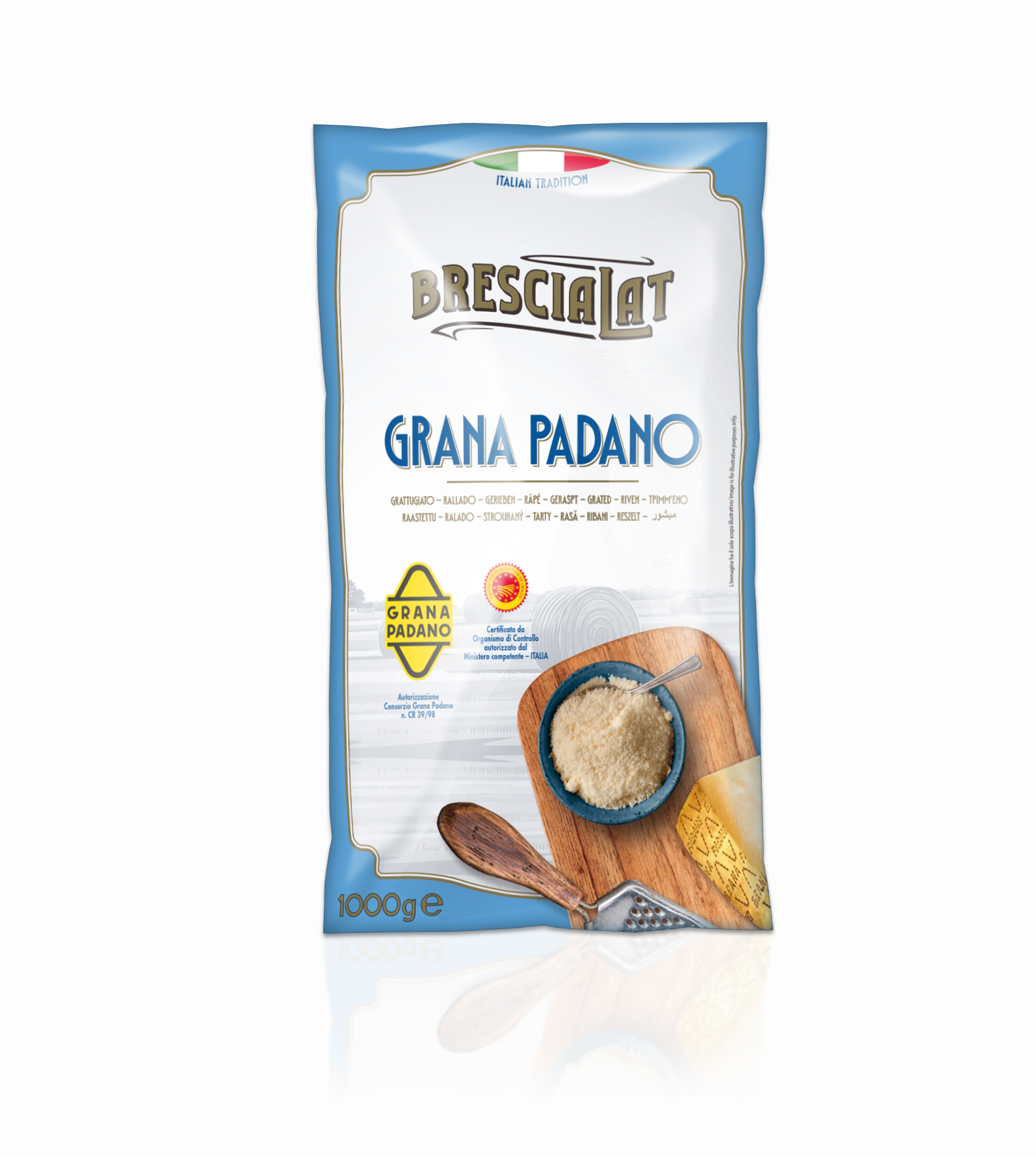SER GRANA PADANO TARTY 1 KG 5/BOX SORESINA