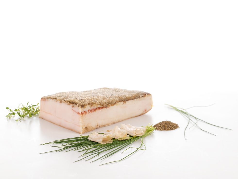 SŁONINA DOJRZEWAJĄCA/ LARDO OK. 1,6 KG 6/BOX SORRENTINO