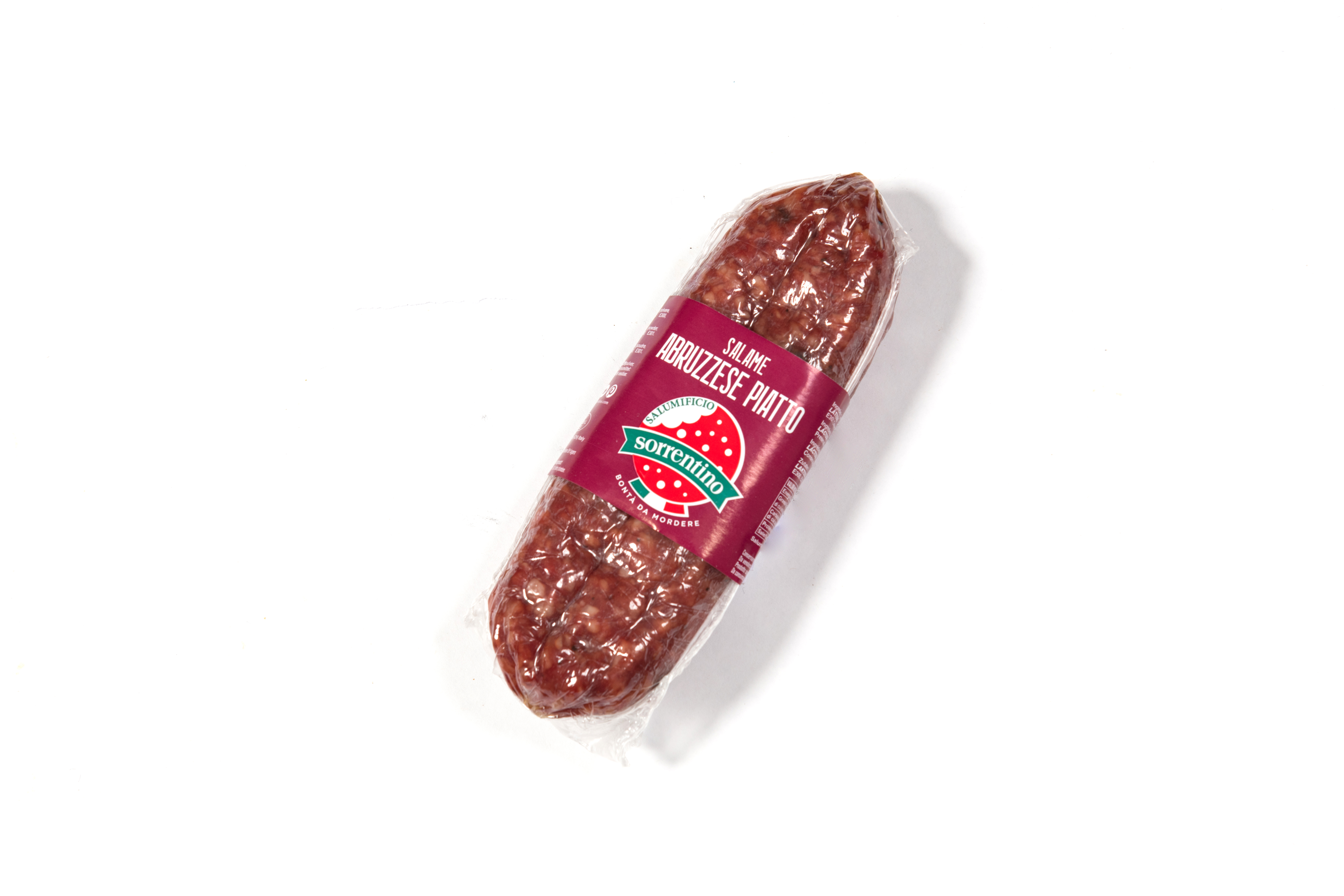 SALAMI ABRUZZESE PIATTO PIKANTNE OK. 300G 20/BOX SORRENTINO