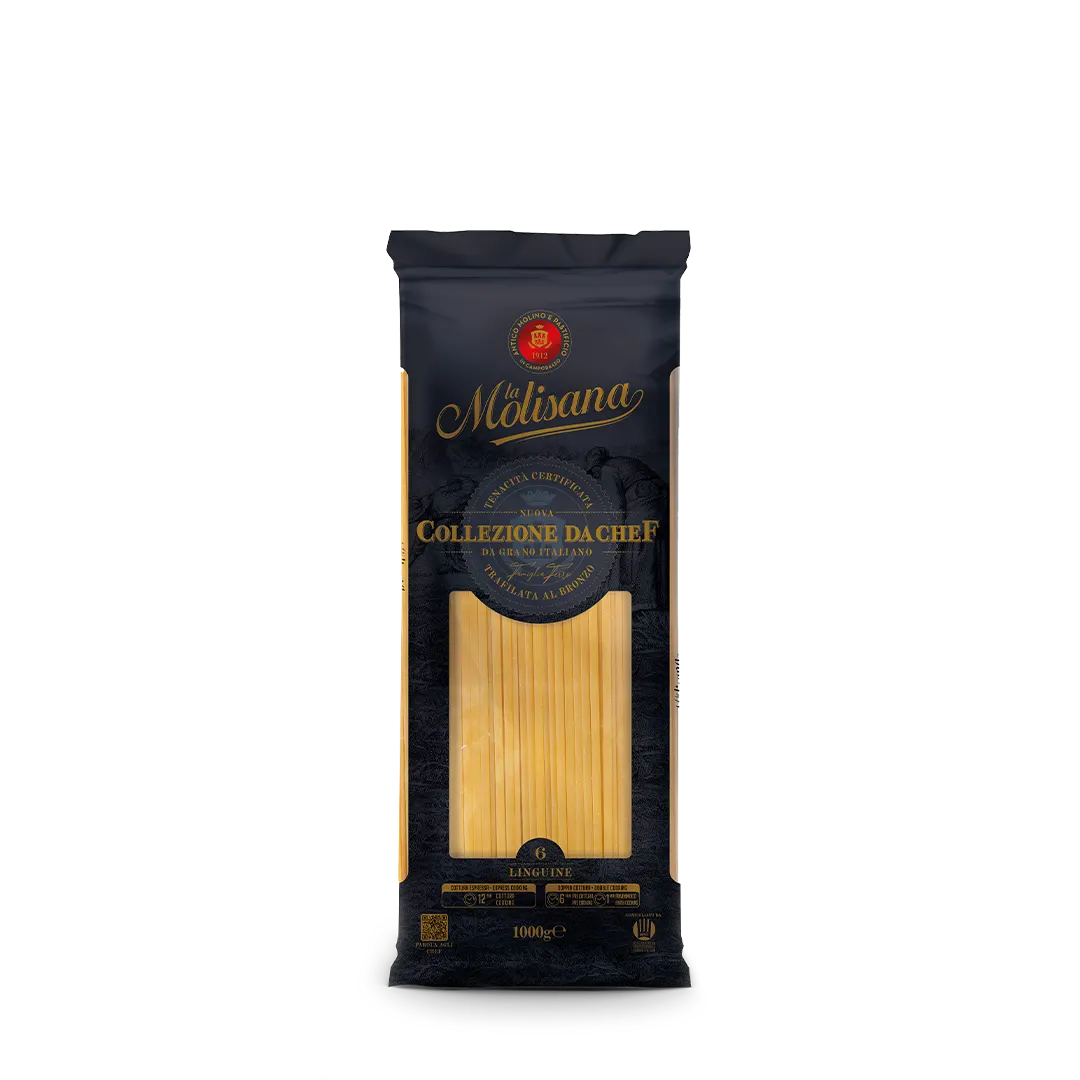 MAKARON LINGUINE COLLEZIONE CHEF 1KG 12/BOX LA MOLISANA