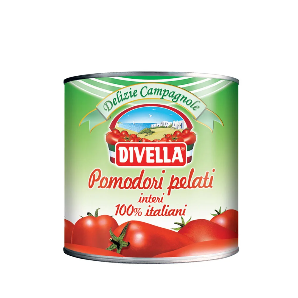 POMIDORY PELATI PUSZKA 2,5 KG 6/BOX DIVELLA