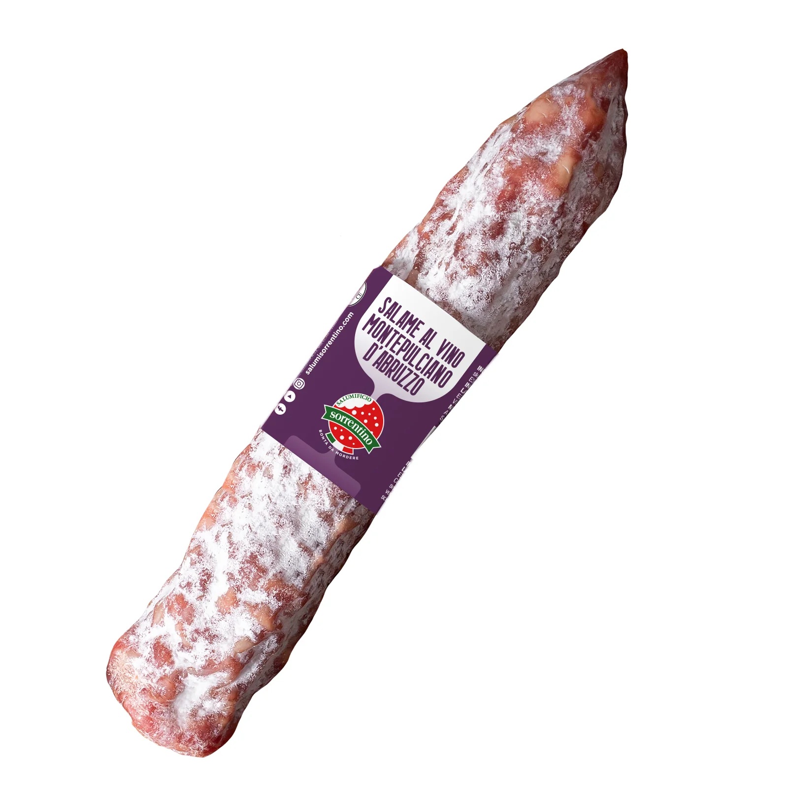 SALAMI MONTEPULCIANO D’ABRUZZO OK. 350 G 20/BOX SORRENTINO