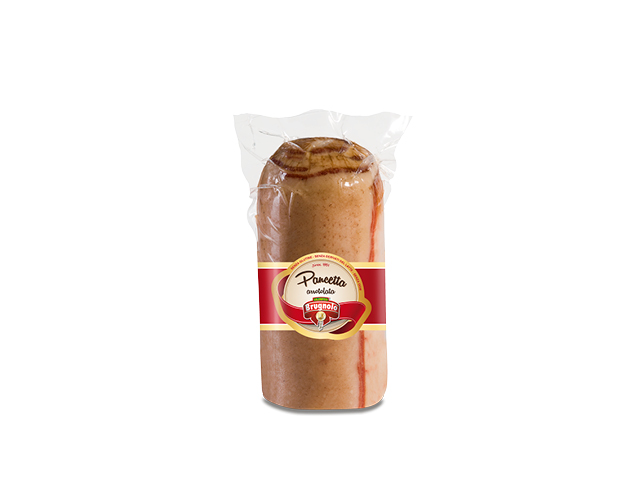 PANCETTA/BOCZEK ROLOWANY BEZ SKÓRY 1/2 VACCUM BRUGNOLO