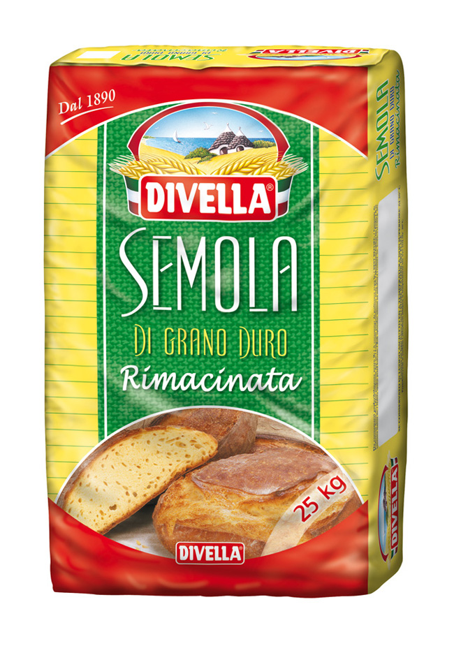 MĄKA SEMOLA RIMACINATA 25 KG DIVELLA