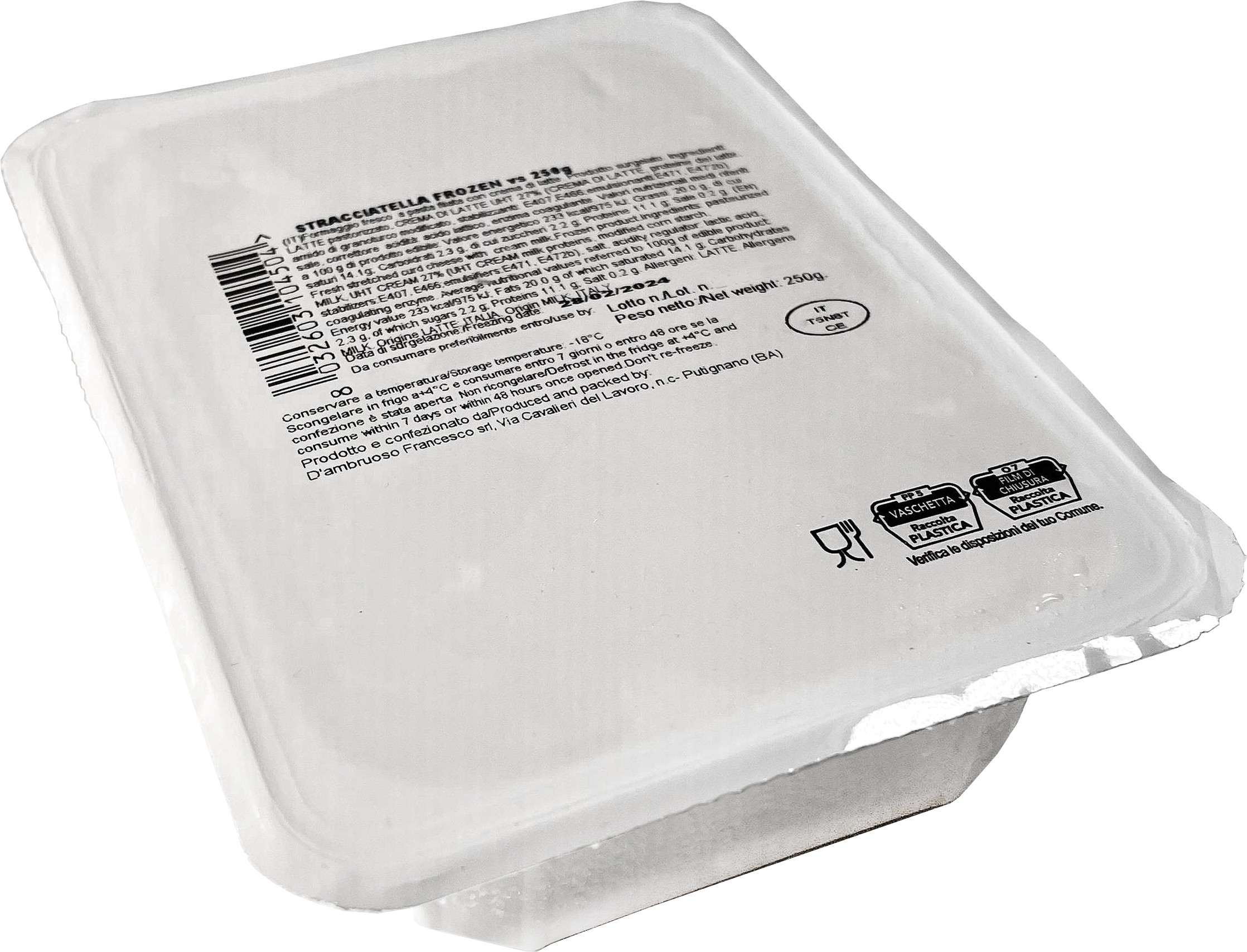 STRACCIATELLA MROŻONA 250 G 15/BOX ARTIGIANA
