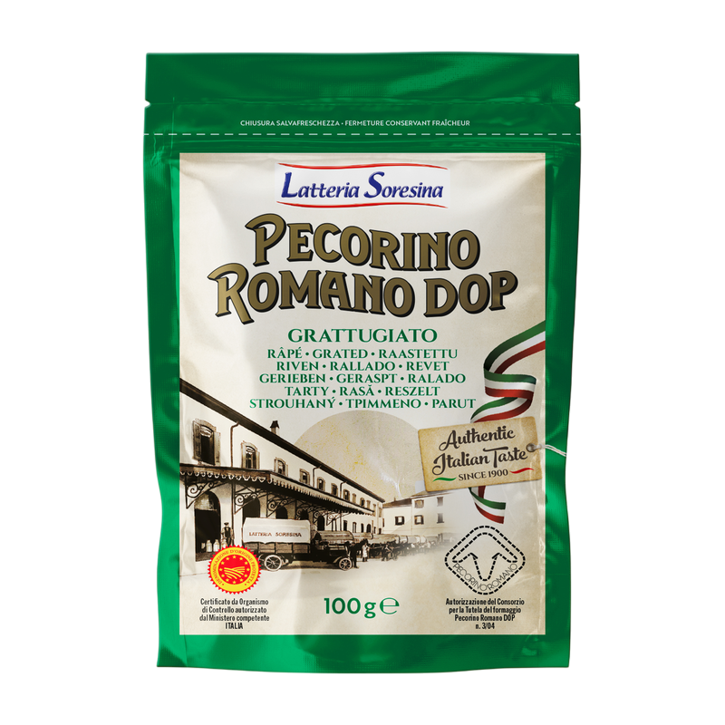 SER PECORINO ROMANO DOP TARTY LA SORESINA 100G 15/BOX