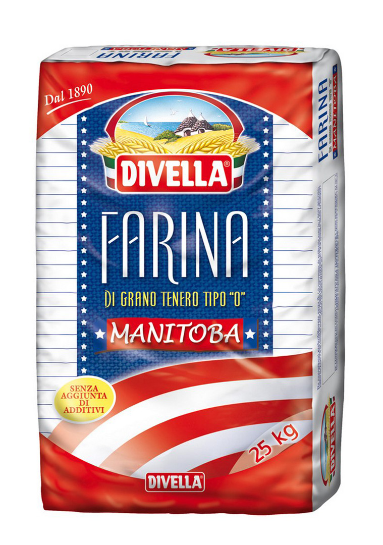 MĄKA PSZENNA 0 MANITOBA 1 KG 10/BOX DIVELLA