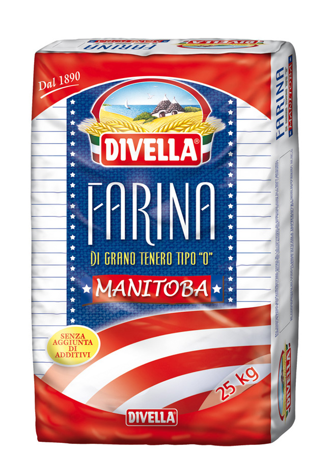 MĄKA PSZENNA 0 MANITOBA 25 KG DIVELLA