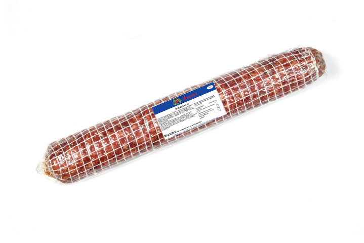 SALAMI NAPOLI 100% MIĘSO WŁOSKIE OK. 1,4 KG 6/BOX LEONCINI