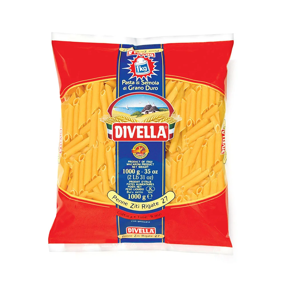 MAKARON PENNE RIGATE 5 KG 3/BOX DIVELLA