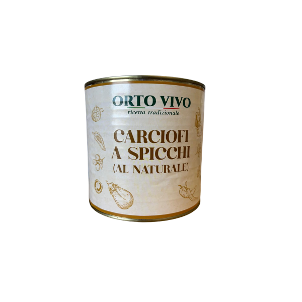 KARCZOCHY ĆWIARTKI NATURALNE ORTO VIVO 2650 ML 6/BOX