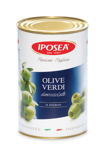 OLIWKI ZIELONE DRYLOWANE 28/32 PUSZKA 4350 G IPOSEA