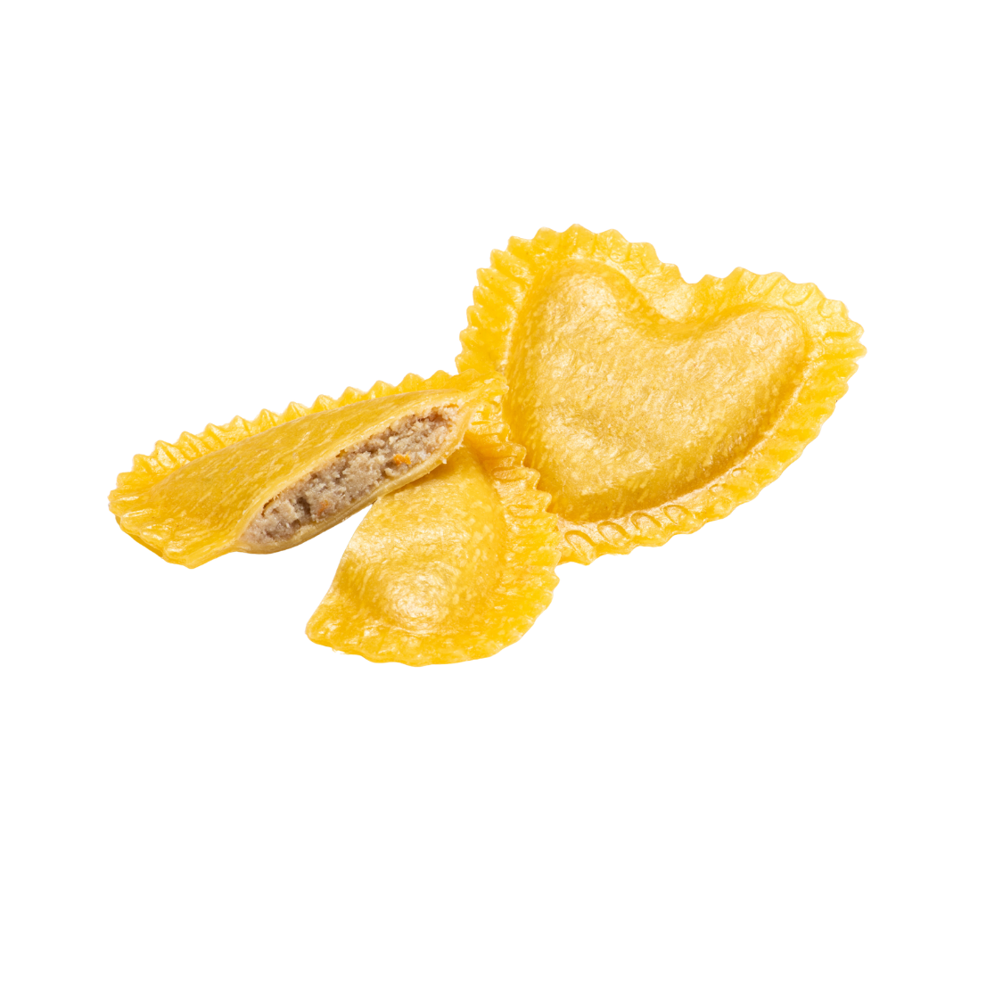 MAKARON SERCA Z MIĘSEM Z KACZKI MROŻONY 1 KG 3/BOX SABATELLI