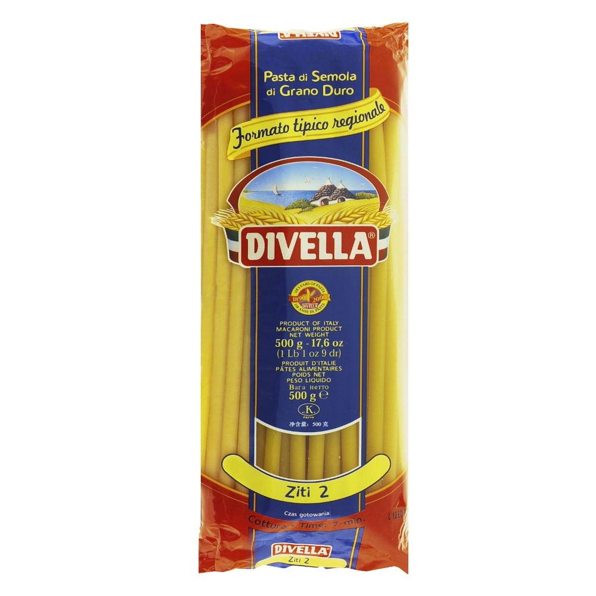 MAKARON ZITI 500G 24/BOX DIVELLA