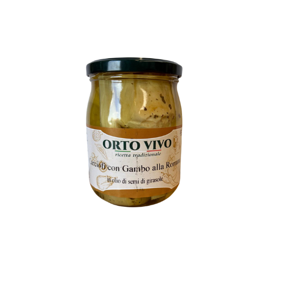 KARCZOCHY Z ŁODYGĄ ALLA ROMANA ORTO VIVO 580 ML 9/BOX
