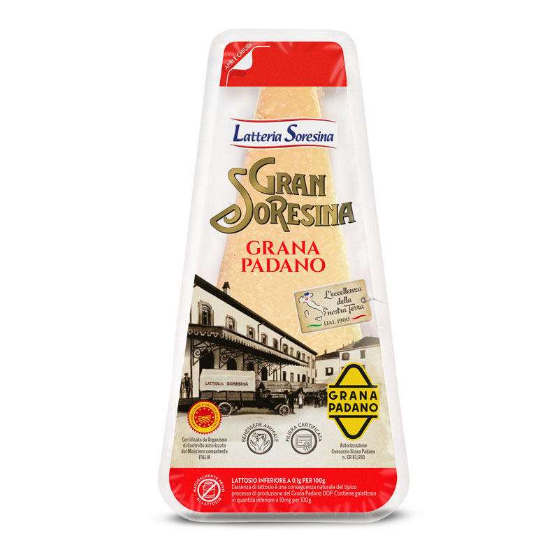SER GRANA PADANO LA SORESINA 300GR 12/BOX