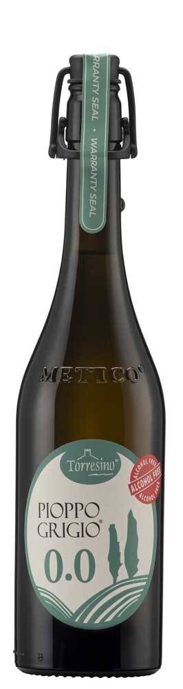 PIOPPO GRIGIO 0% FRIZZANTE VINI TONON WINO BIAŁE BEZALKOHOLOWE