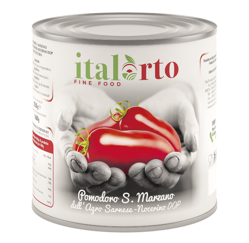 POMIDORY PELATI SAN MARZANO DOP 2,5 KG 6/ BOX SOLANIA