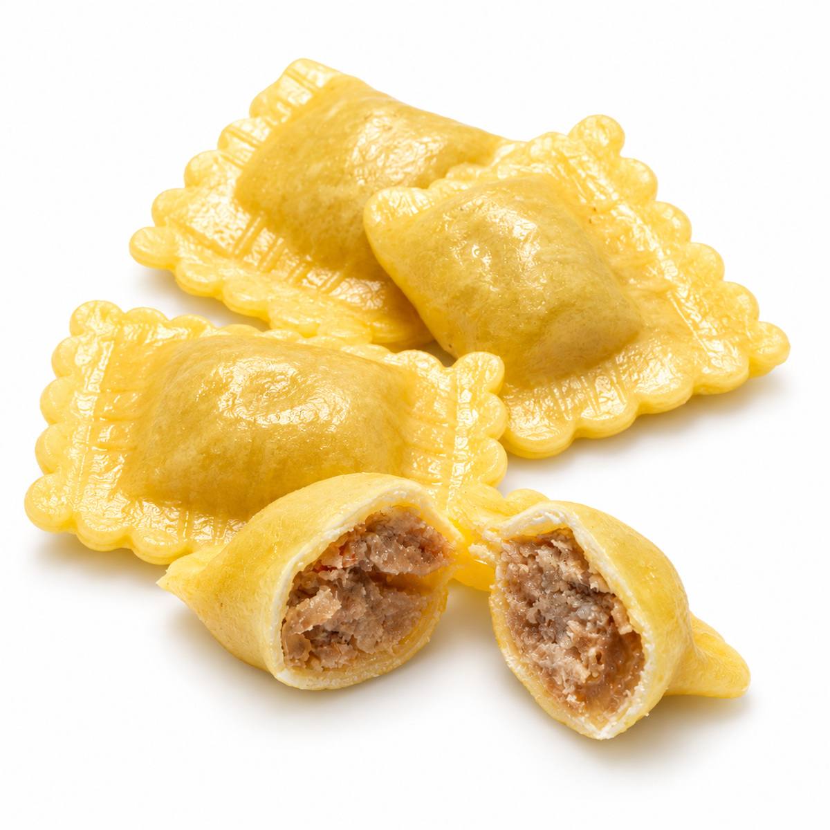 MAKARON RAVIOLINI MIGNON Z SZYNKĄ DOJRZEWAJĄCĄ MROŻONY 1 KG 3/BOX SABATELLI