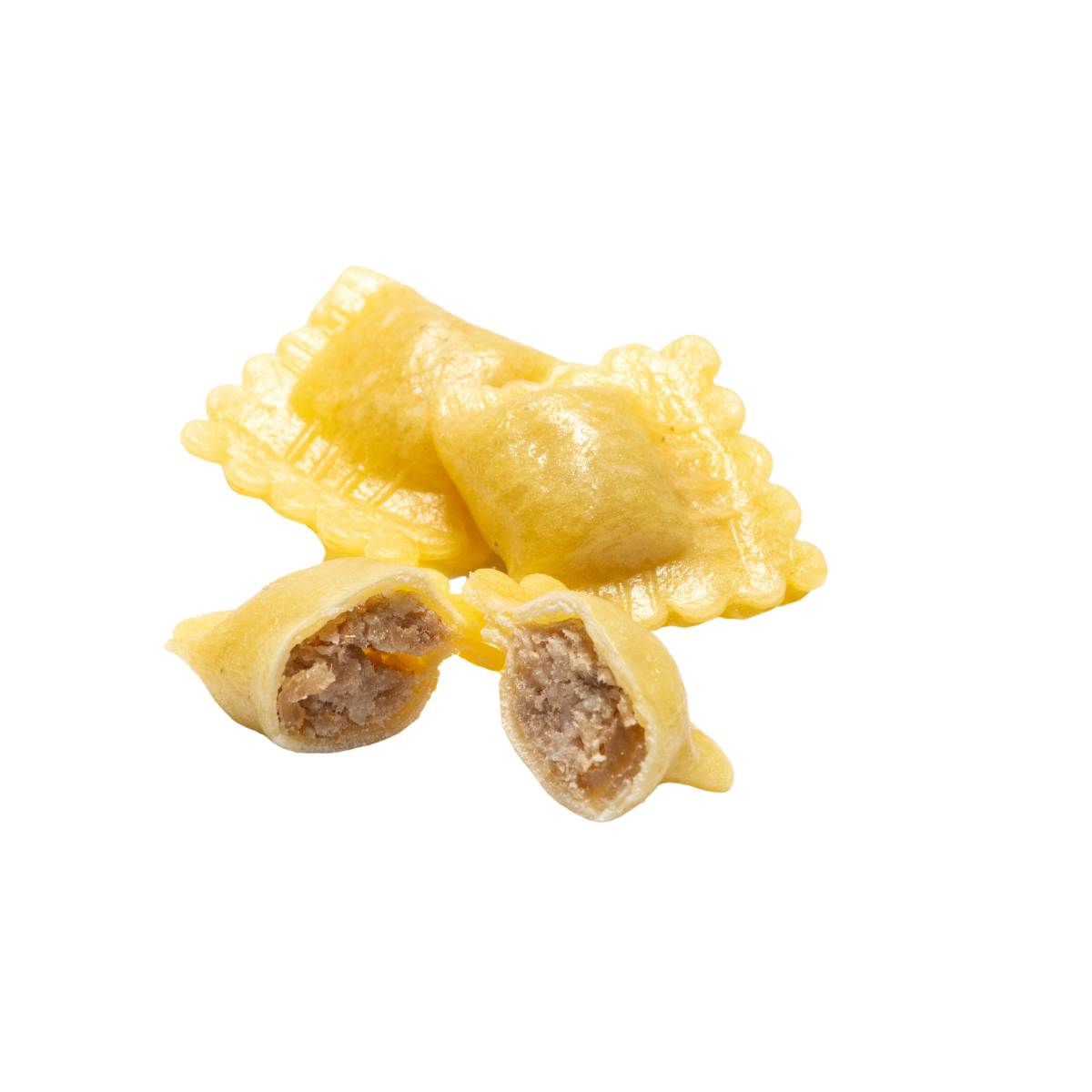 MAKARON RAVIOLINI MIGNON Z SZYNKĄ DOJRZEWAJĄCĄ MROŻONY 1 KG 3/BOX SABATELLI