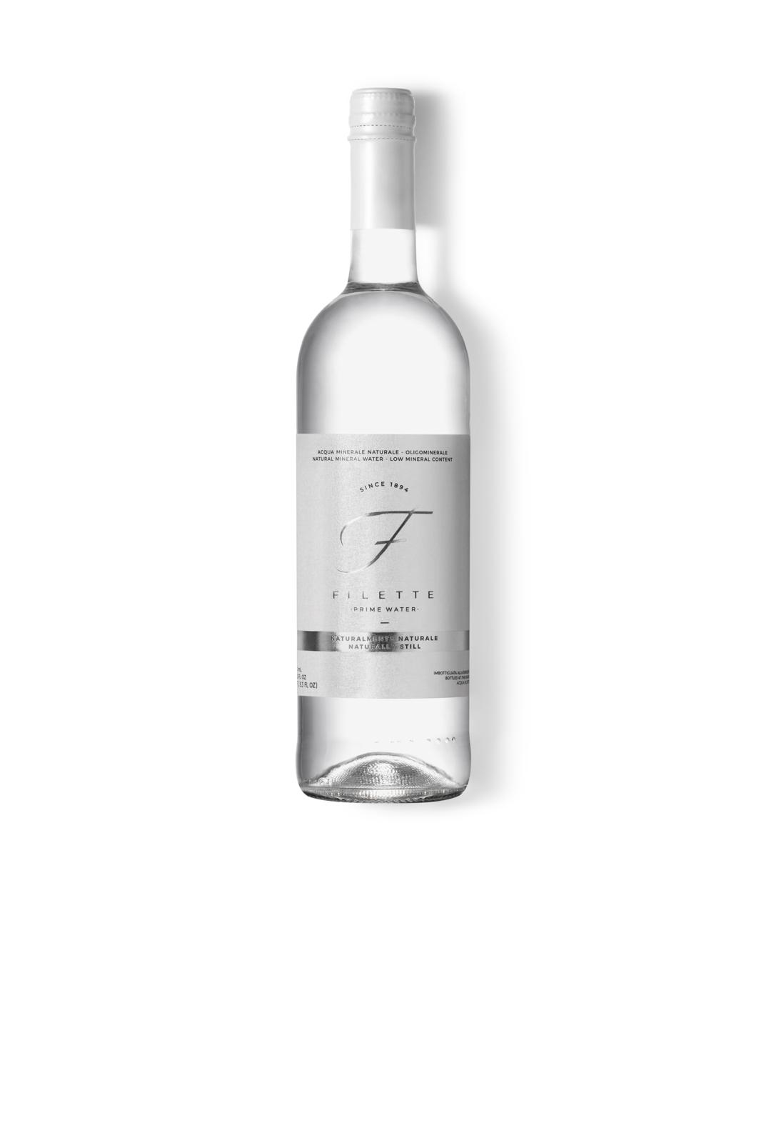 WODA MINERALNA NATURLNA ACQUA FILETTE SZKŁO 12 X 750 ML /BOX