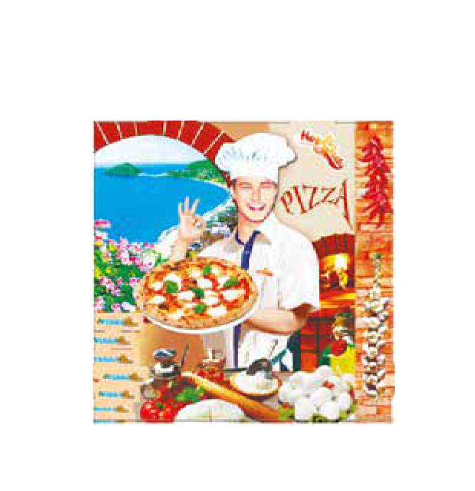 KARTON DO PIZZY NEAPOLITAŃSKIEJ 330X40CM 100/BOX LINER