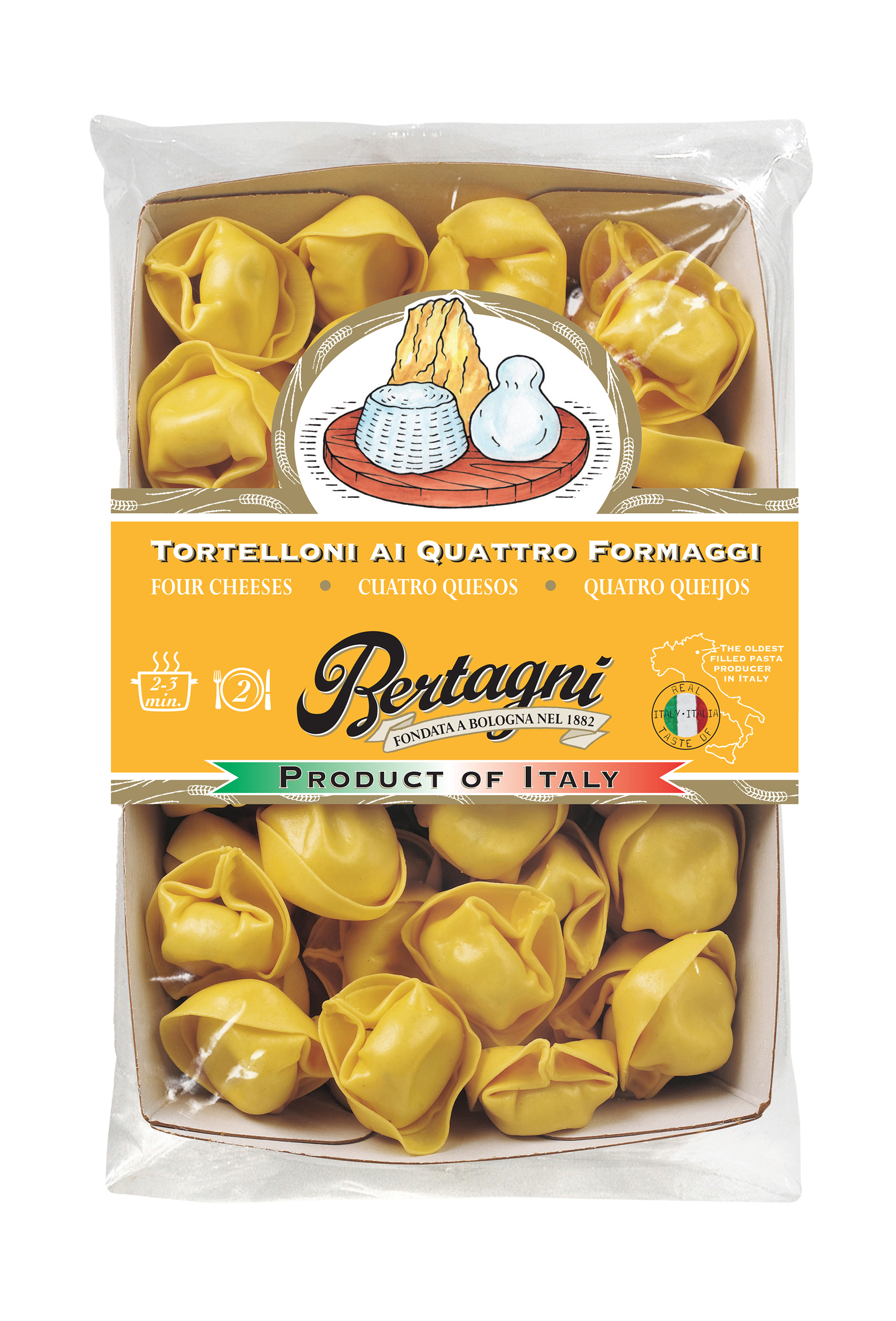 TORTELLONI 4 SERY 250G 6/BOX BERTAGNI