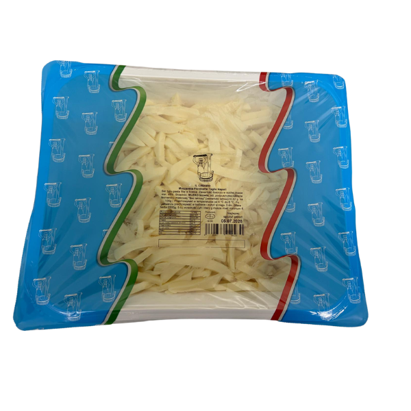 MOZZARELLA FIOR DI LATTE BEZ LAKTOZY TAGLIO NAPOLI 2,5 KG 4/BOX FIORENTINO