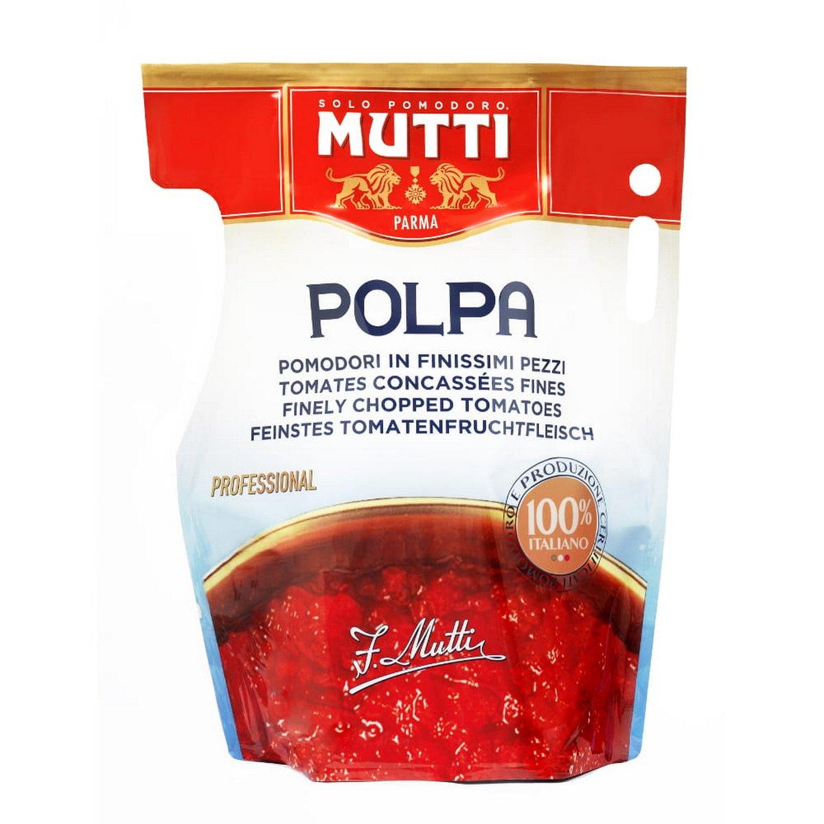 POMIDORY W KAWAŁKACH MUTTI 5 KG 2/BOX