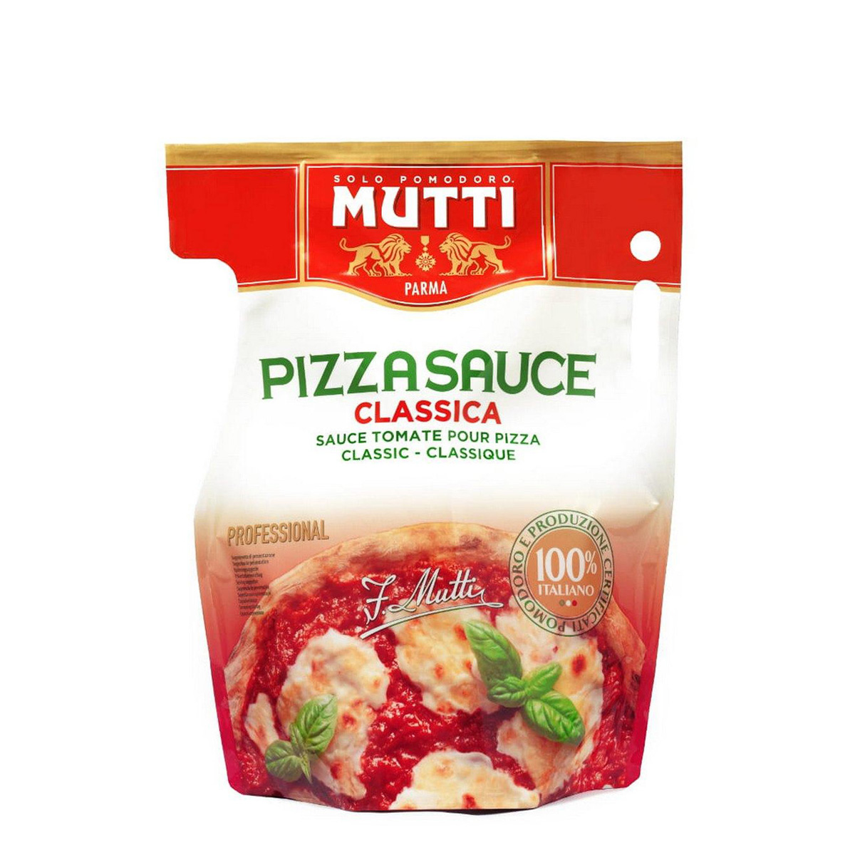 SOS DO PIZZY MUTTI 5 KG 2/BOX