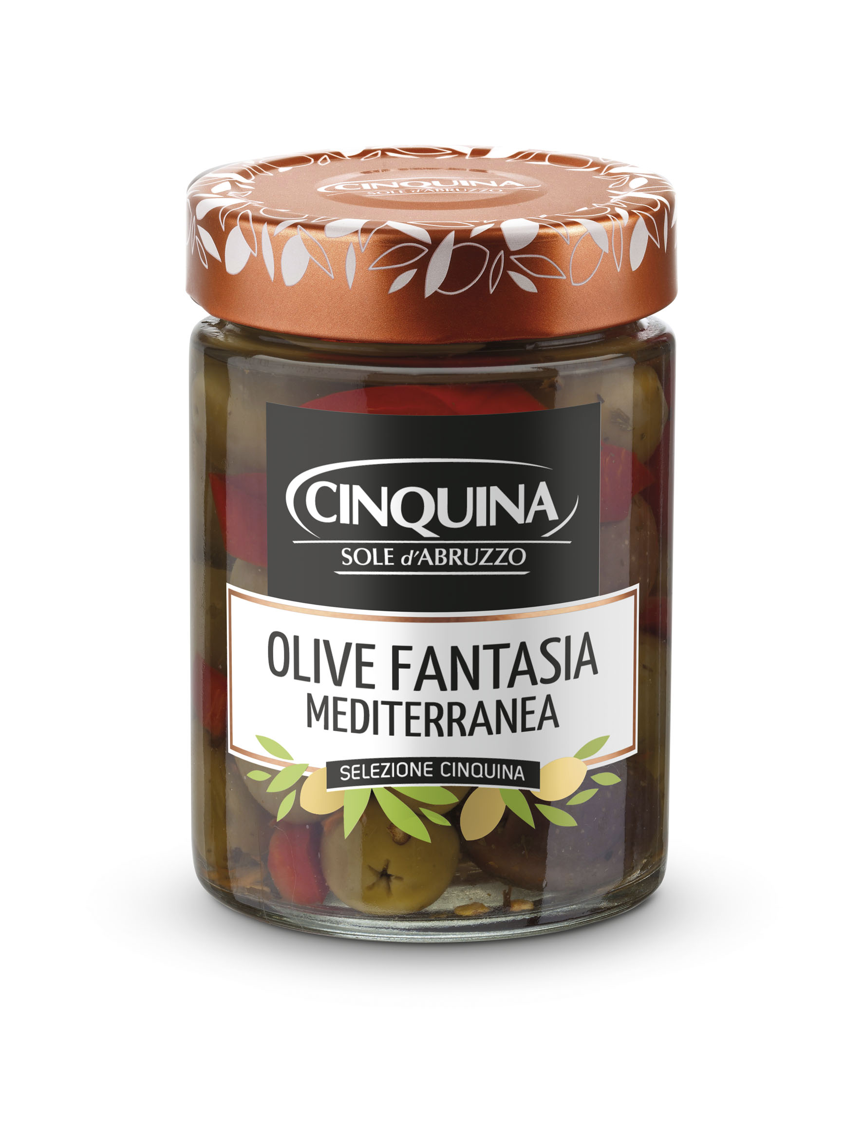 OLIWKI FANTAZJA ŚRÓDZIEMNOMORSKA 180 G 12/BOX CINQUINA
