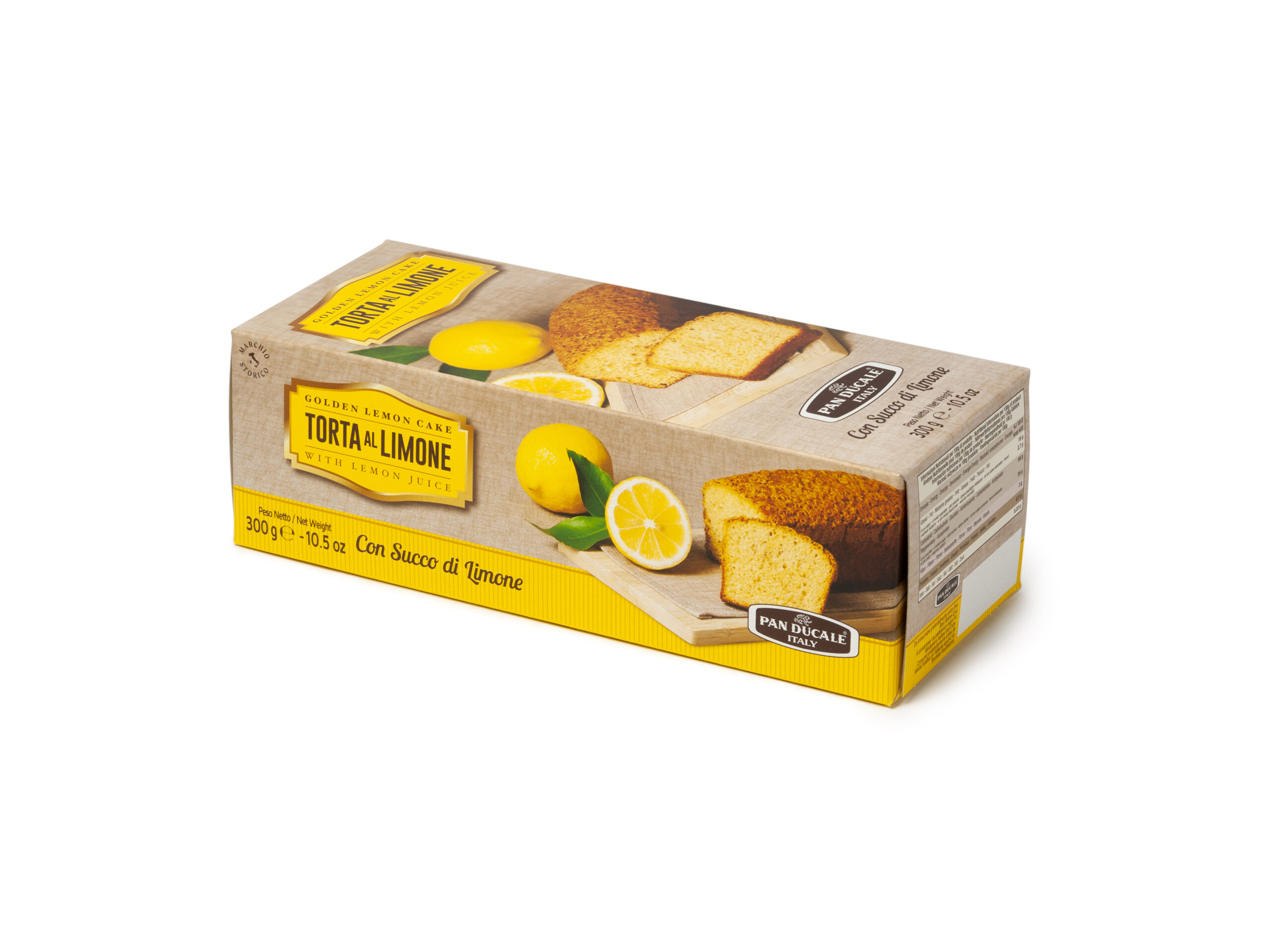 CIASTO CYTRYNOWE TORTA AL LIMONE PAN DUCALE 300G 12/BOX