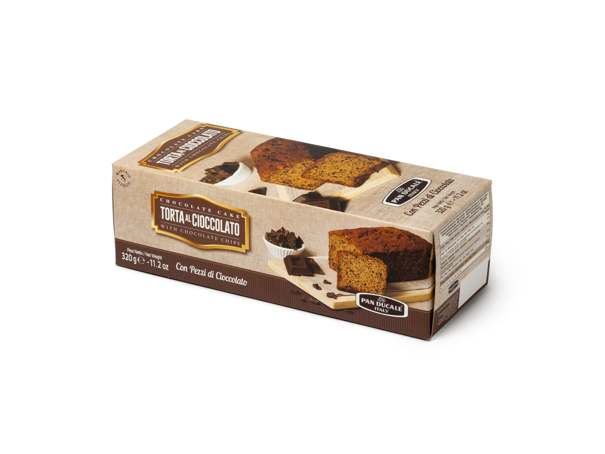 CIASTO CZEKOLADOWE PAN DUCALE 320G 12/BOX PAN DUCALE
