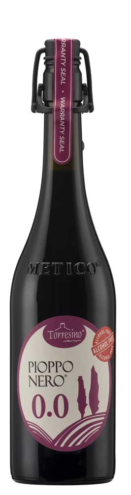 PIOPPO NERO 0% FRIZZANTE VINI TONON WINO CZERWONE BEZALKOHOLOWE
