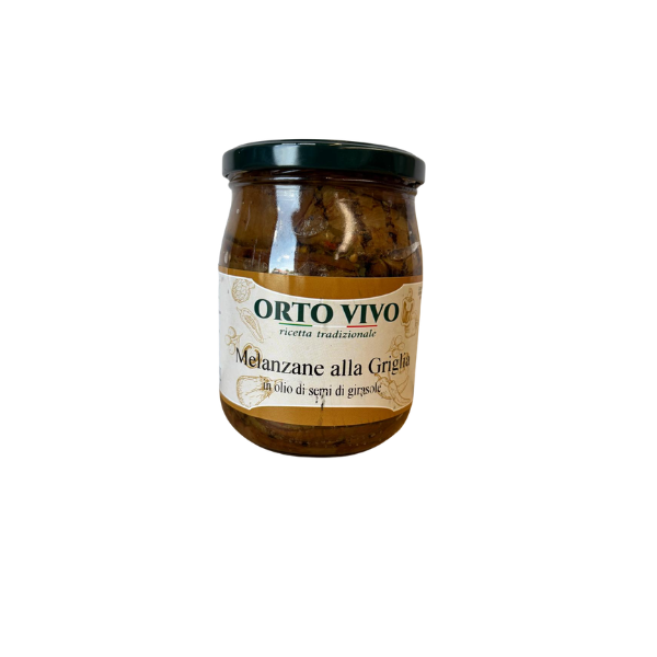 BAKŁAŻAN GRILOWANY W OLEJU 580 ML ORTO VIVO
