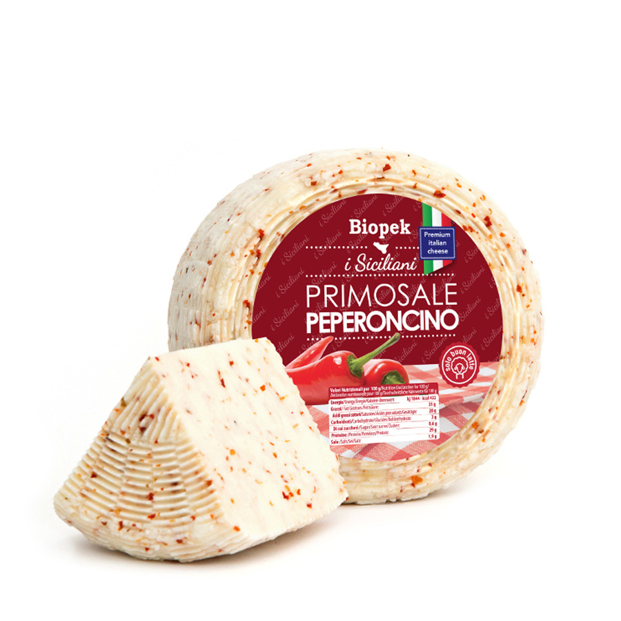 SER PRIMOSALE Z PIKANTNĄ PAPRYKĄ OK. 600 G 9/BOX BIOPEK