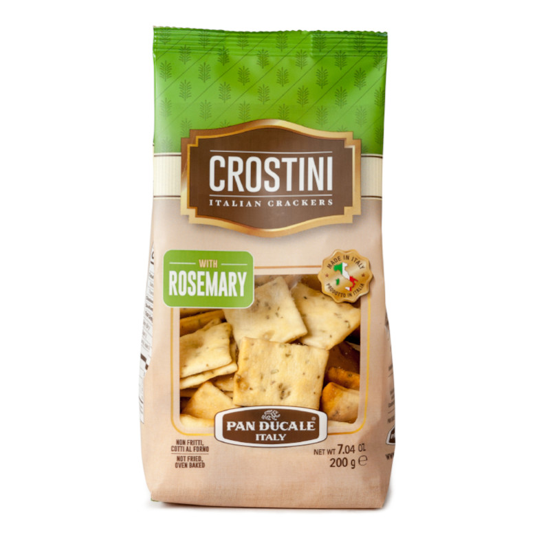 CROSTINI/CHRUPIĄCE PIECZYWO Z ROZMARYNEM PAN DUCALE 200G 12/BOX